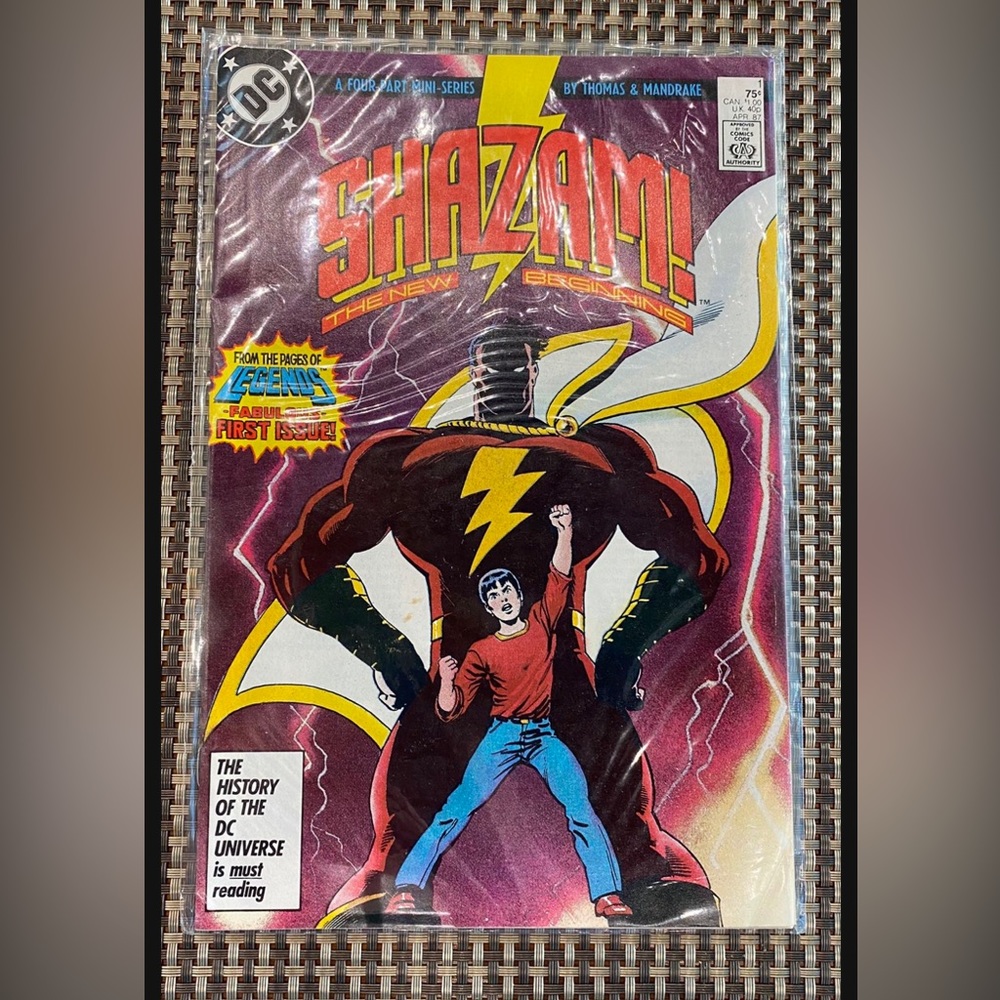 Shazam: The‎ New Beginning # 1 DC Comics 1987